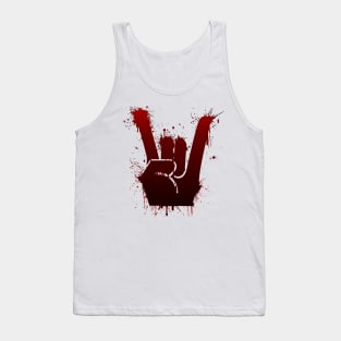 Splatter Rock! Tank Top